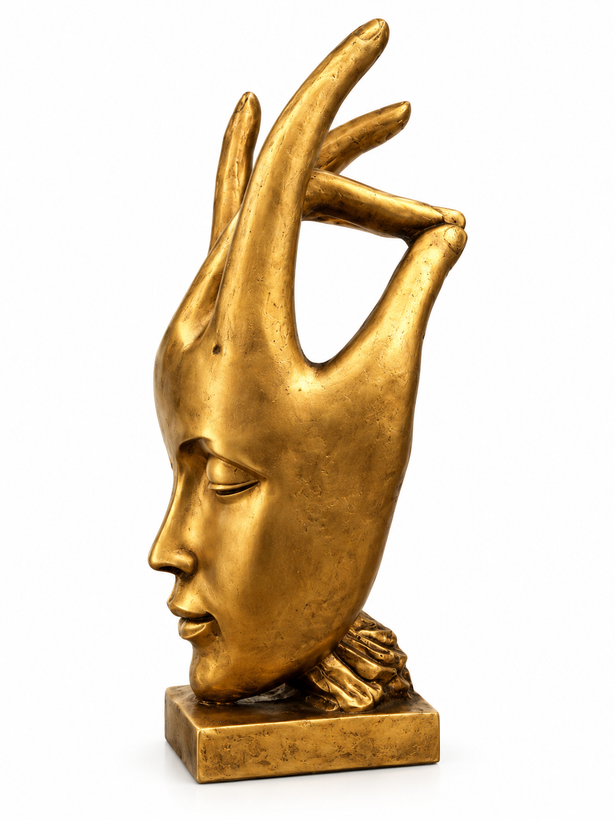 مجسمه دکوراتیو چهره اکسپرسیو